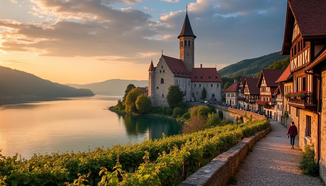 Découvrez le lac Balaton, le plus grand lac d'Europe centrale, véritable joyau hongrois mêlant paysages naturels, activités nautiques et détente. Parfait pour des vacances relaxantes au cœur de la Hongrie.