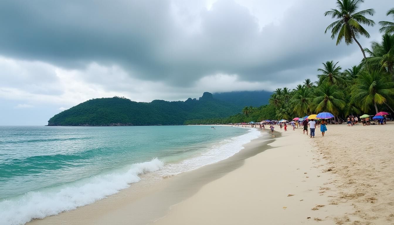 Consultez les prévisions météo détaillées à 15 jours pour Phuket, Thaïlande : températures, risques de pluie, soleil, humidité et tendances. Préparez au mieux votre séjour grâce à nos informations météo fiables et actualisées.