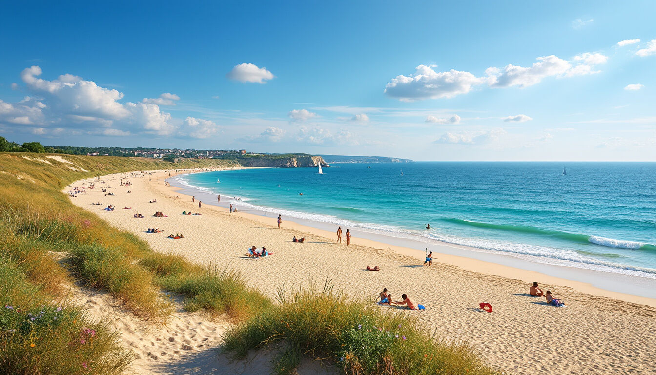 Découvrez la Plage du Roux, l'une des meilleures plages près de La Rochelle. Profitez d'un cadre naturel préservé, idéal pour la détente, la baignade et les balades au bord de l'océan. À ne pas manquer lors de votre séjour !