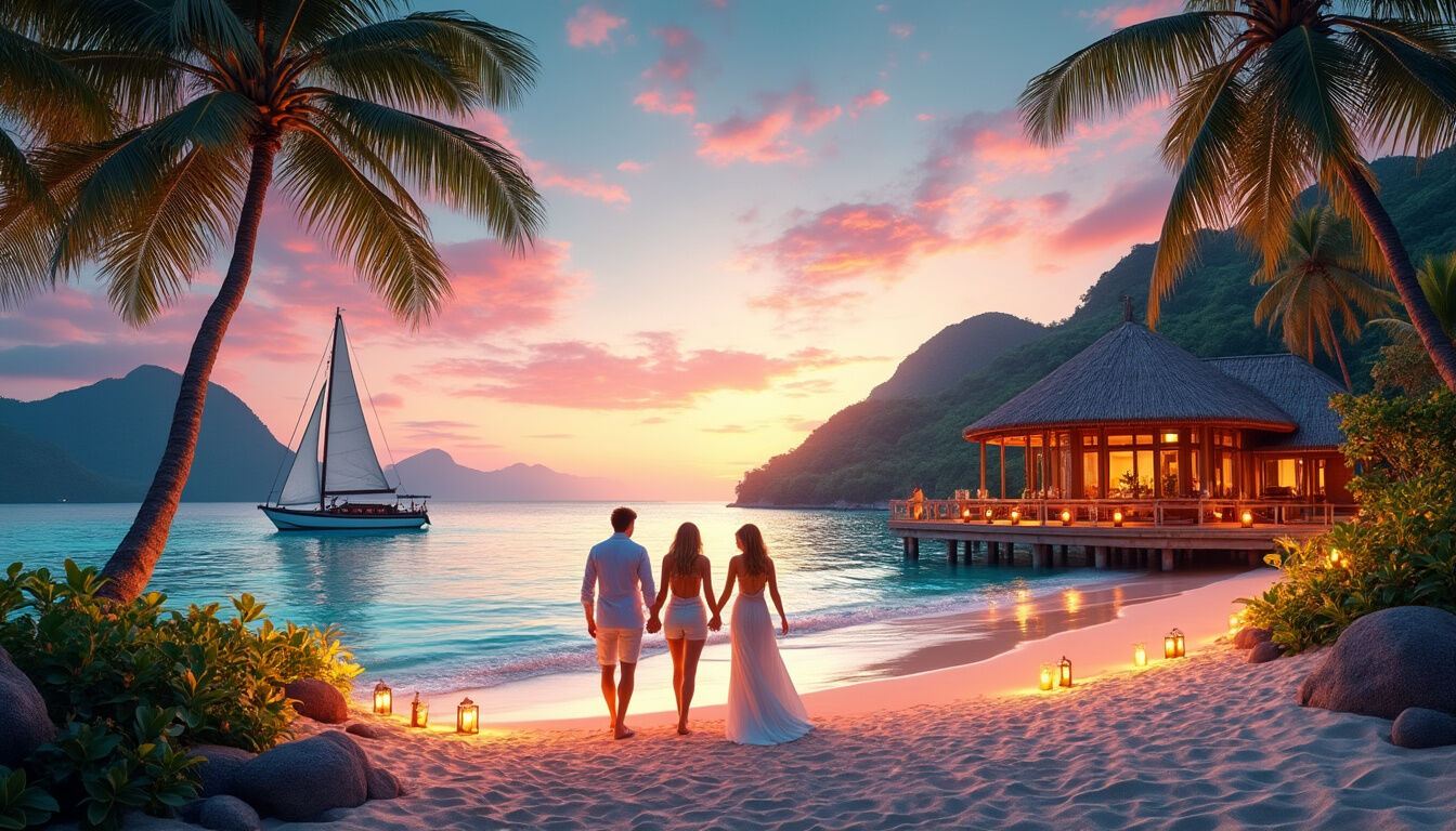 Découvrez nos idées de voyages romantiques pour une lune de miel inoubliable. Inspirez-vous de nos destinations de rêve et trouvez le lieu parfait pour célébrer votre amour.