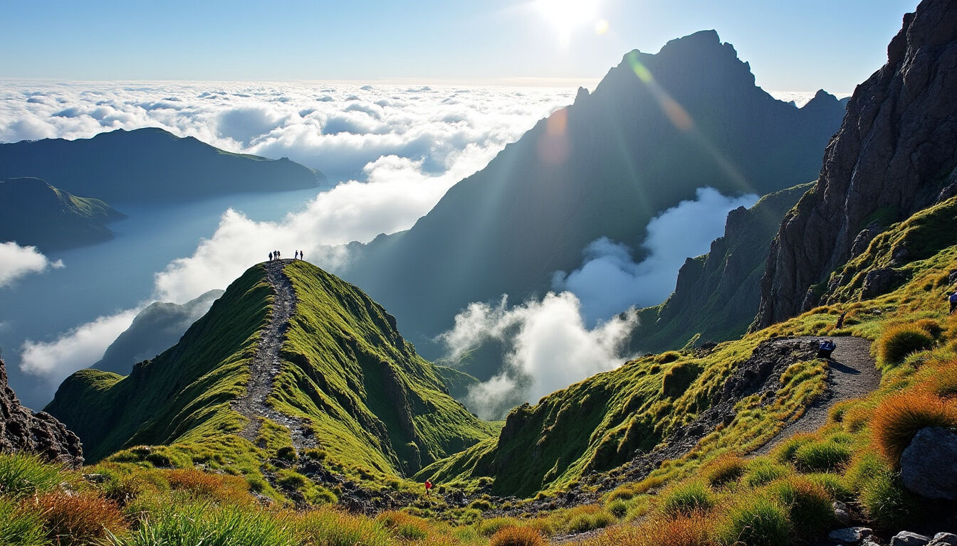 Découvrez le Pico do Arieiro à Madère grâce à notre guide complet : itinéraires, conseils pratiques et panoramas à couper le souffle pour une randonnée inoubliable au cœur de l'île.
