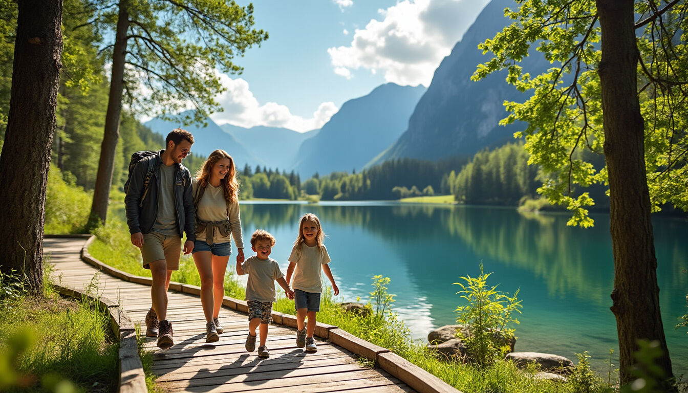Explorez le Parc animalier de la Grande Jeanne à Annecy et découvrez une faune sauvage exceptionnelle au cœur de la nature. Idéal pour une sortie en famille ou entre amis, ce parc vous invite à observer cerfs, daims et autres animaux dans un cadre paisible et verdoyant.