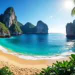 Découvrez Kelingking Beach, le joyau emblématique de Nusa Penida. Plage à la beauté spectaculaire, falaises impressionnantes et panorama à couper le souffle vous attendent pour une expérience inoubliable à Bali.