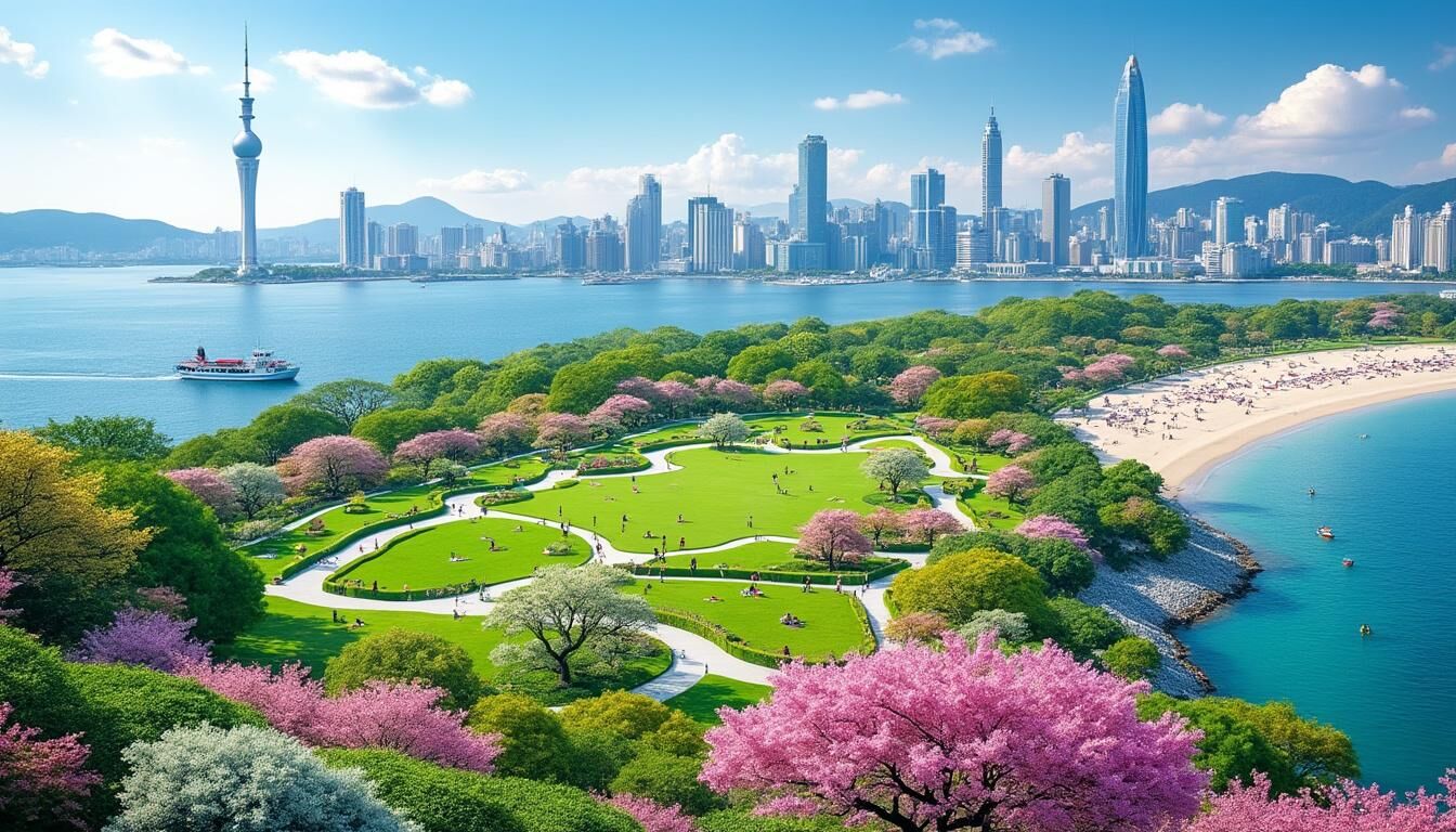 Découvrez Incheon, une ville dynamique en Corée du Sud : attractions incontournables, plages, marchés traditionnels et activités culturelles. Suivez notre guide pour savoir que voir et que faire lors de votre séjour à Incheon.