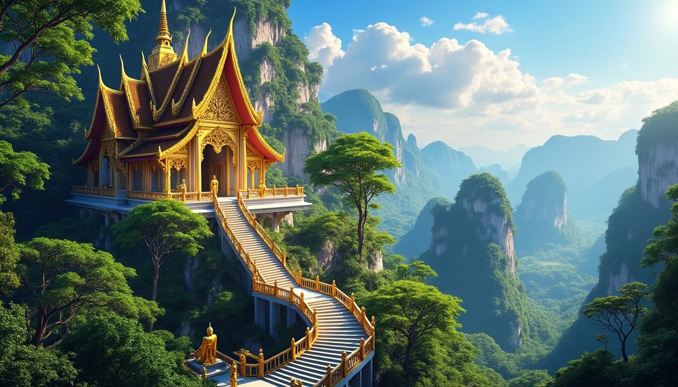Découvrez le Wat Tham Sua (Temple de la Grotte du Tigre) à Krabi avec notre guide complet : histoire fascinante, conseils pour la visite, activités incontournables, accès et informations pratiques pour profiter pleinement de ce site emblématique de Thaïlande.
