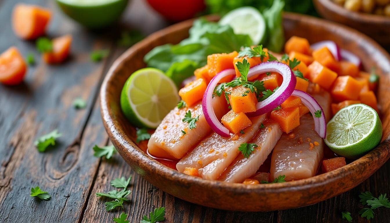 Découvrez les 12 spécialités péruviennes incontournables à déguster absolument lors de votre voyage au Pérou. Des plats authentiques, des saveurs uniques et des traditions culinaires à explorer !