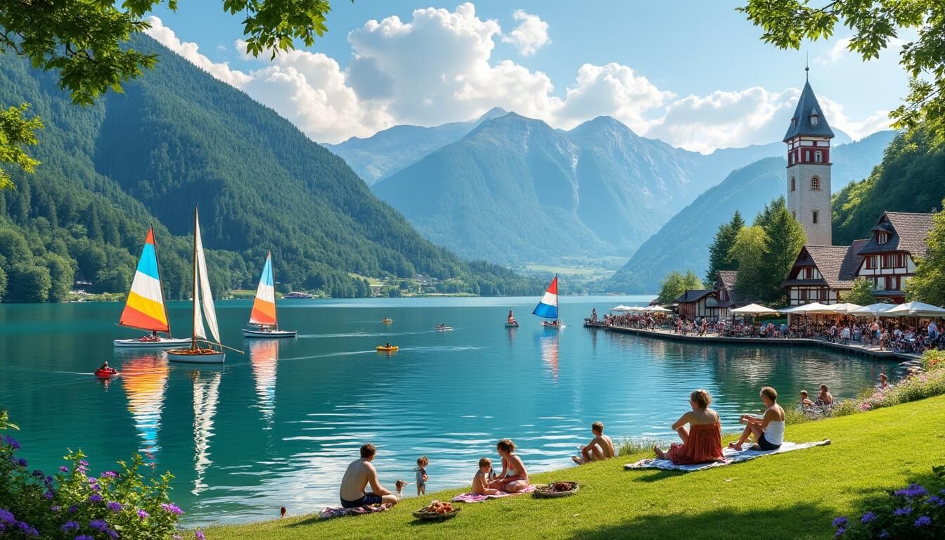 Découvrez le Lac de Constance : activités nautiques, randonnées, sites culturels et paysages magnifiques pour des vacances inoubliables.