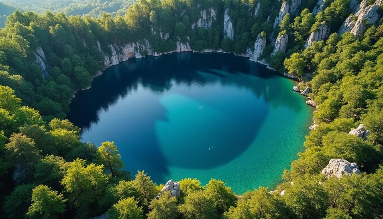 Découvrez L'œil de la Terre en Croatie, un site naturel unique et enchanteur à explorer lors de votre voyage. Plongez dans la beauté sauvage et préservée de ce lieu exceptionnel.
