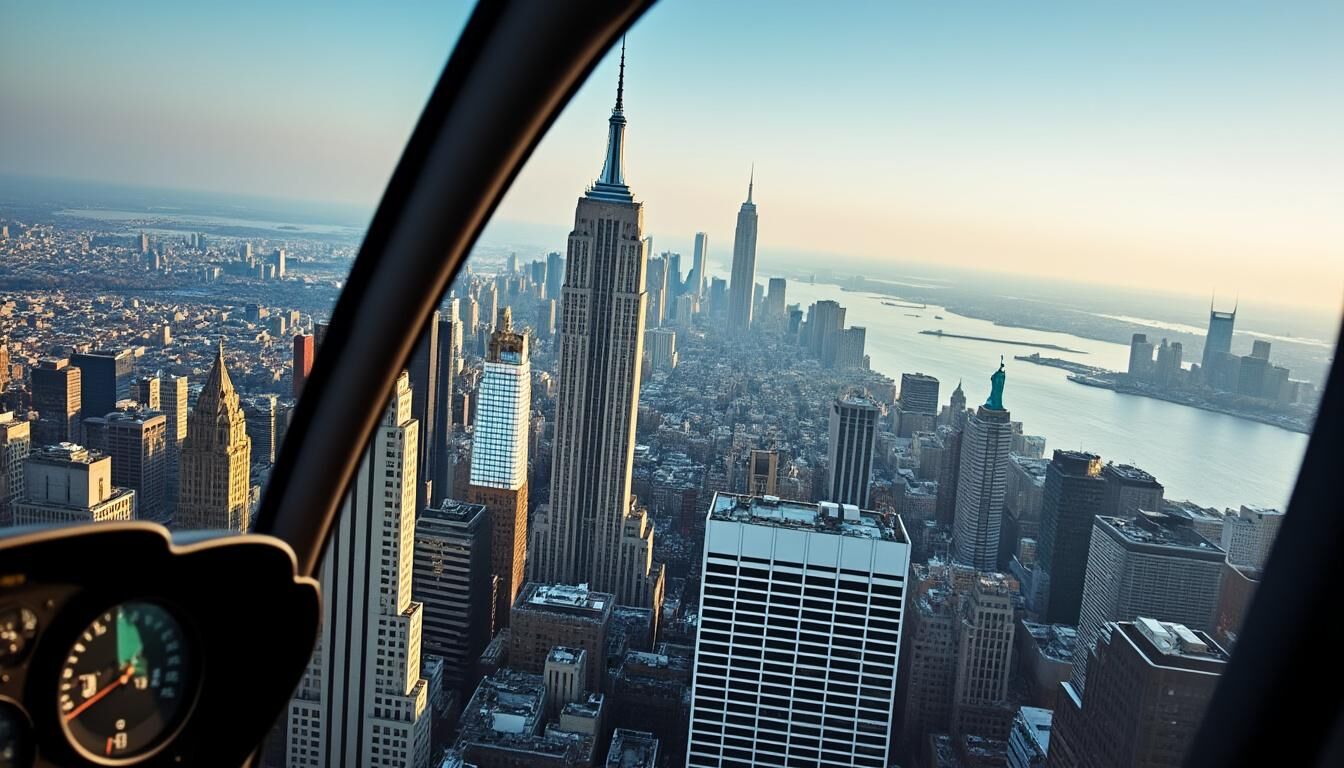 Découvrez tout ce qu'il faut savoir pour un survol en hélicoptère de New York : guide complet, conseils pratiques et tarifs détaillés pour une expérience inoubliable.