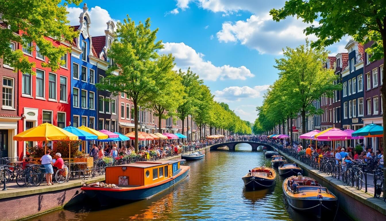 Découvrez le meilleur itinéraire pour visiter Amsterdam en 2 jours : musées incontournables, balades sur les canaux, quartiers typiques et bonnes adresses pour un week-end réussi dans la capitale néerlandaise.