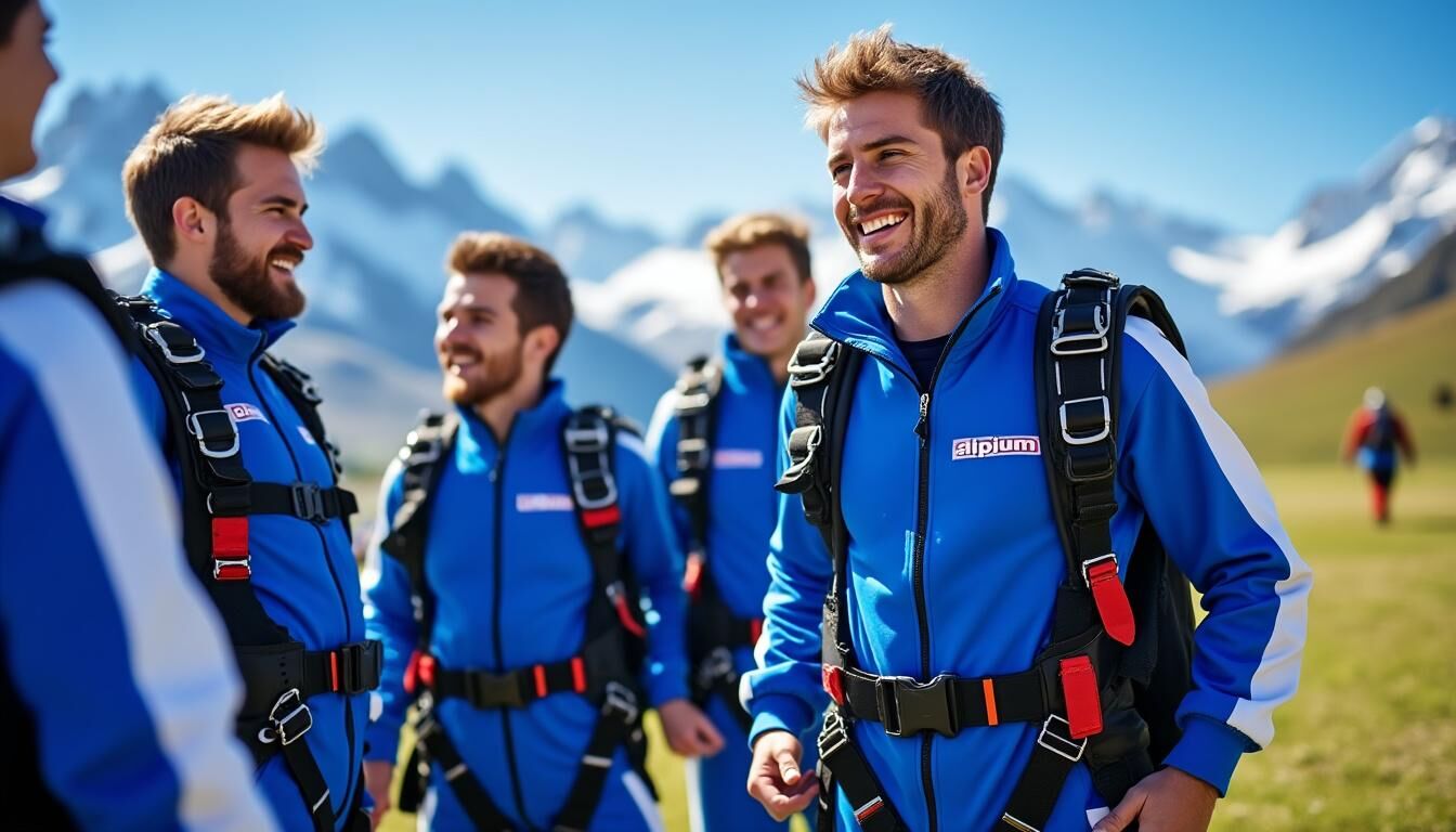 Découvrez le frisson du saut en parachute à Annecy et admirez une vue spectaculaire sur les Alpes et le lac. Vivez une aventure inoubliable en toute sécurité.