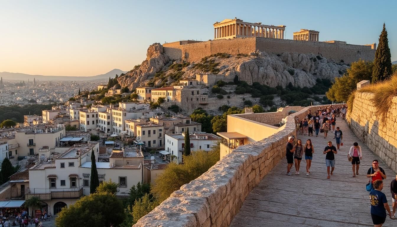 Découvrez le meilleur d'Athènes en 3 jours avec un itinéraire complet : explorez l'Acropole, flânez dans le quartier de Plaka et détendez-vous sur les plages. Idéal pour un séjour riche en culture et en détente !