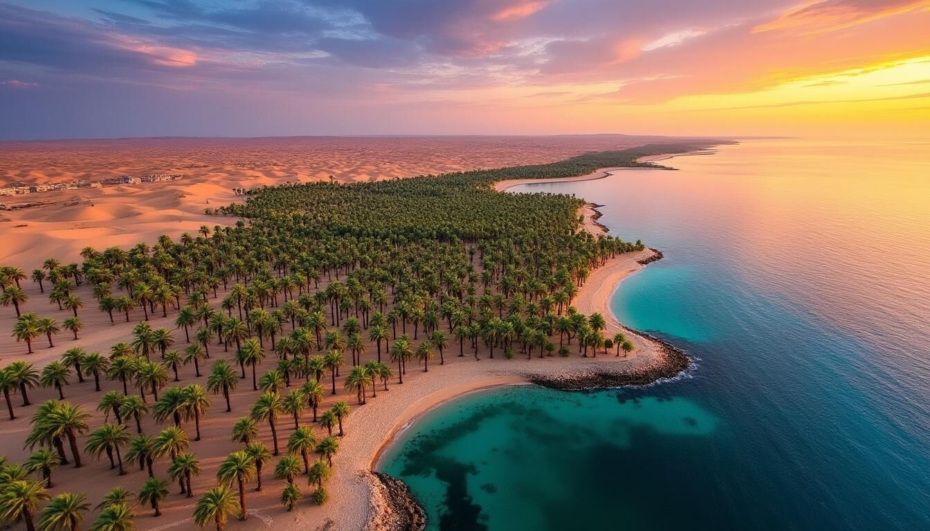 Explorez Gabès, une ville unique alliant la beauté de la mer Méditerranée et le charme des oasis tunisiennes. Découvrez ses paysages exceptionnels, sa culture riche et ses trésors naturels.