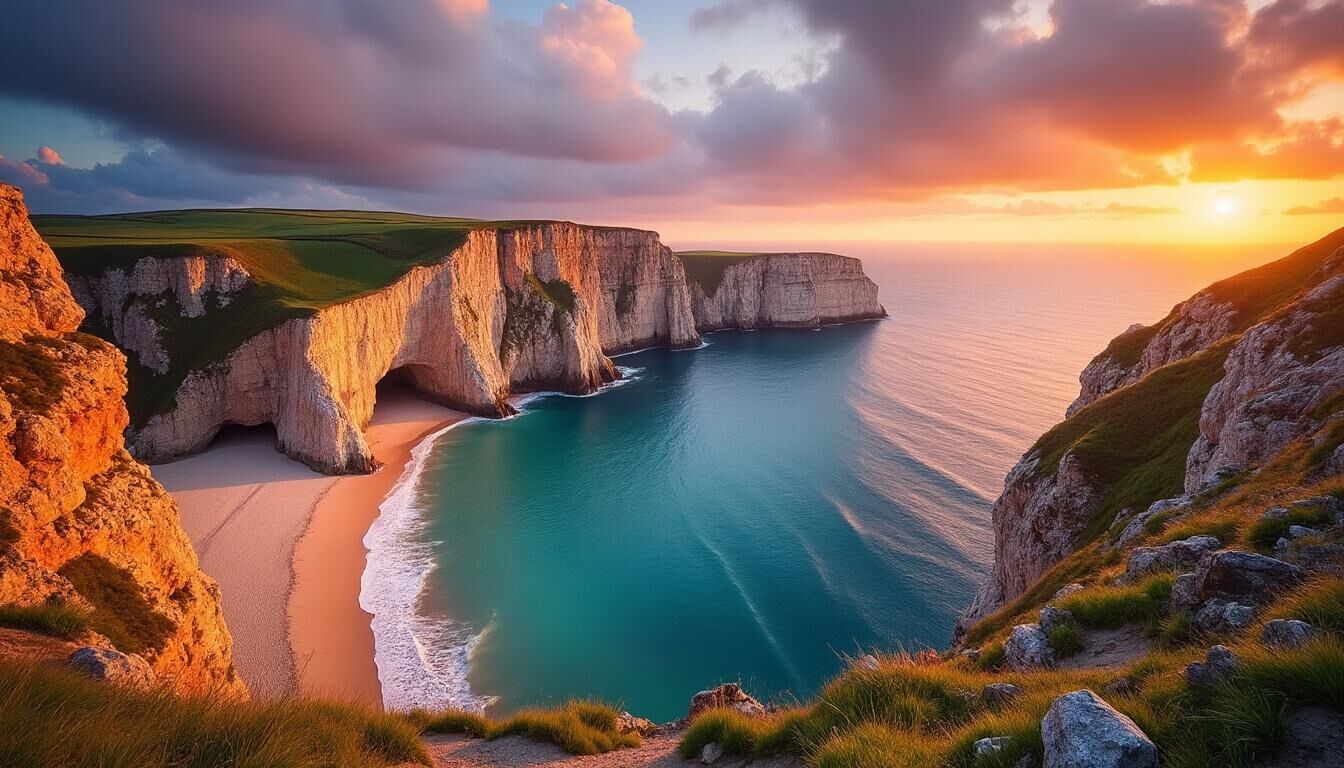 Explorez la Presqu'île de Crozon, un joyau naturel breton offrant paysages époustouflants, plages sauvages et richesses culturelles à ne pas manquer.