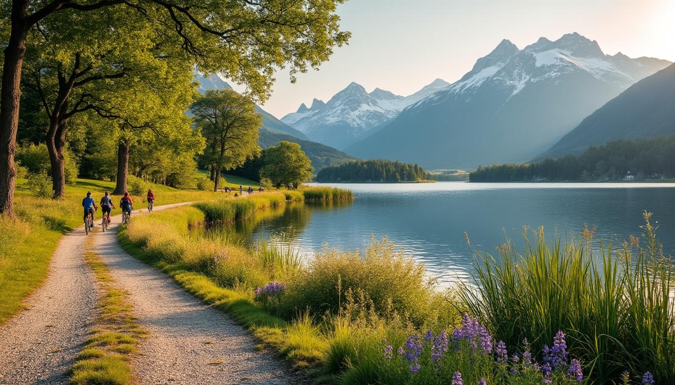 explorez le lac du carla-bayle et laissez-vous séduire par ses trésors naturels, un lieu idéal pour les amateurs de nature et de paysages authentiques.