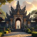 explorez pura taman kemuda saraswati à ubud, un temple sacré enchanteur connu pour ses magnifiques jardins de lotus et son architecture traditionnelle balinaise.