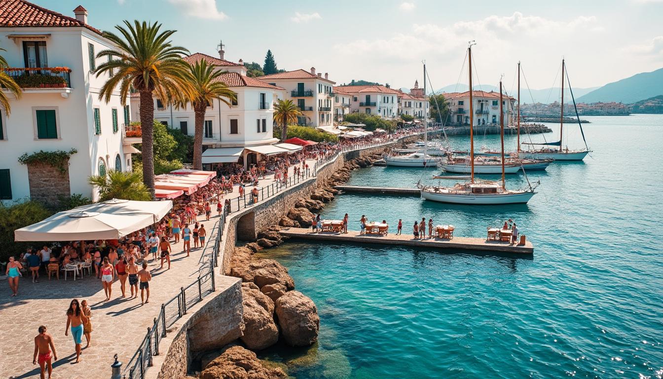 découvrez narbonne plage en direct grâce à notre webcam et profitez d'une vue panoramique en temps réel sur cette magnifique station balnéaire.
