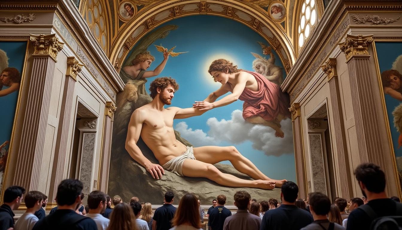 explorez les mystères et l'histoire fascinante du plafond de la chapelle sixtine, chef-d'œuvre emblématique de la renaissance italienne.