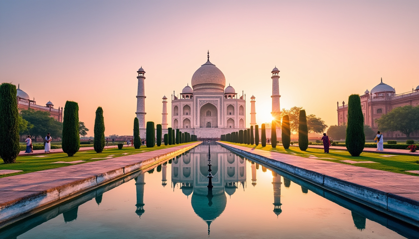explorez l'histoire fascinante du taj mahal, un chef-d'œuvre architectural et symbole éternel d'amour en inde.