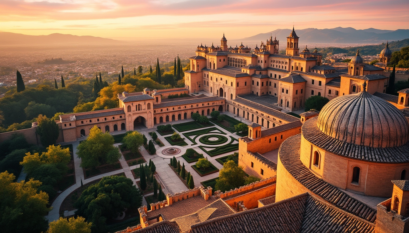 explorez l'alhambra, joyau historique et architectural de l'espagne, et découvrez ses trésors culturels, son histoire fascinante et son art mauresque exceptionnel.
