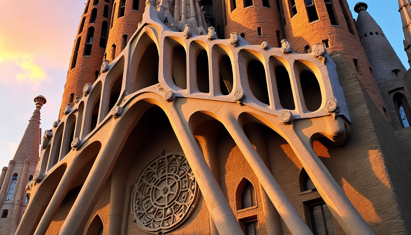 découvrez la sagrada família, chef-d'œuvre emblématique de gaudí à barcelone, entre histoire, architecture unique et splendeur artistique.
