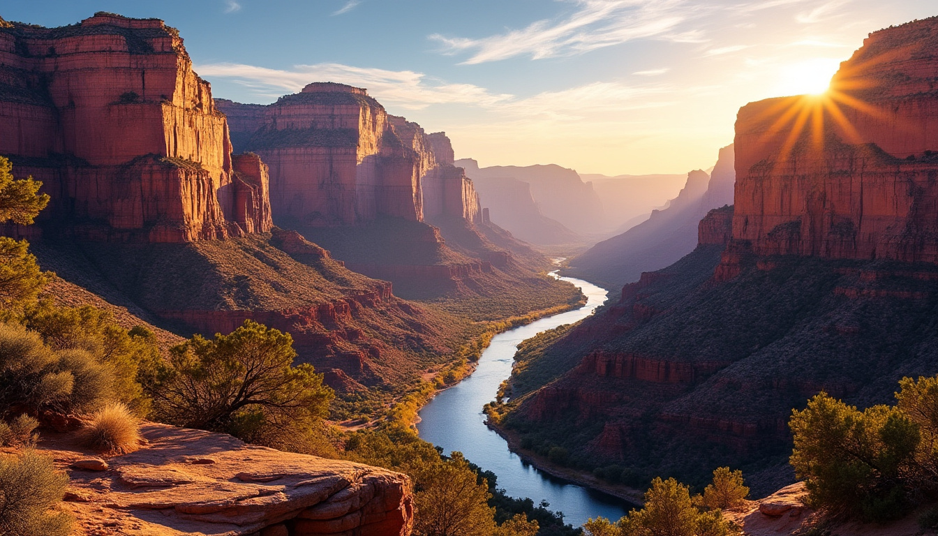explorez les paysages époustouflants et la richesse naturelle du grand canyon, une merveille incontournable pour les amoureux de la nature et de l'aventure.