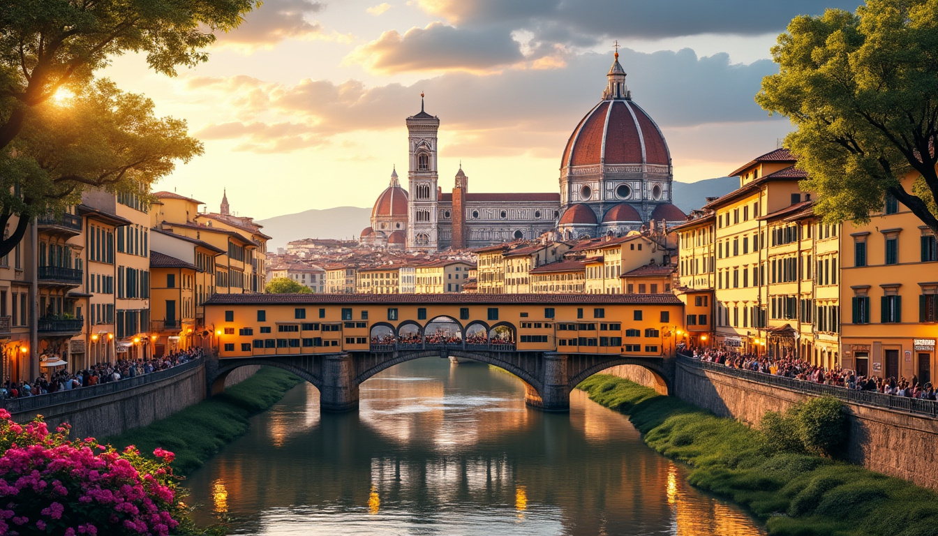 découvrez florence, un joyau artistique et culturel, riche en histoire, musées prestigieux et monuments emblématiques, idéal pour une exploration inoubliable.