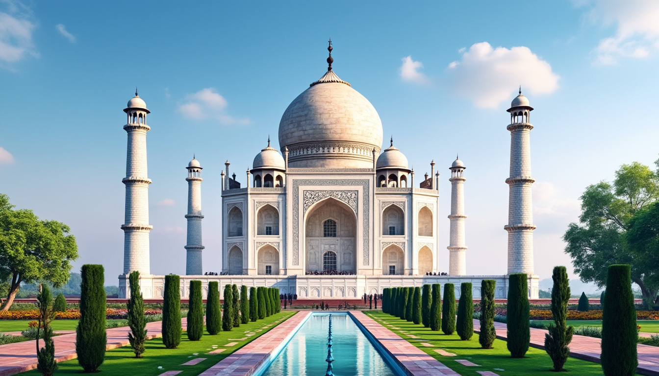 découvrez l'histoire fascinante et l'architecture splendide du taj mahal, un trésor emblématique de l'inde alliant beauté, culture et patrimoine.