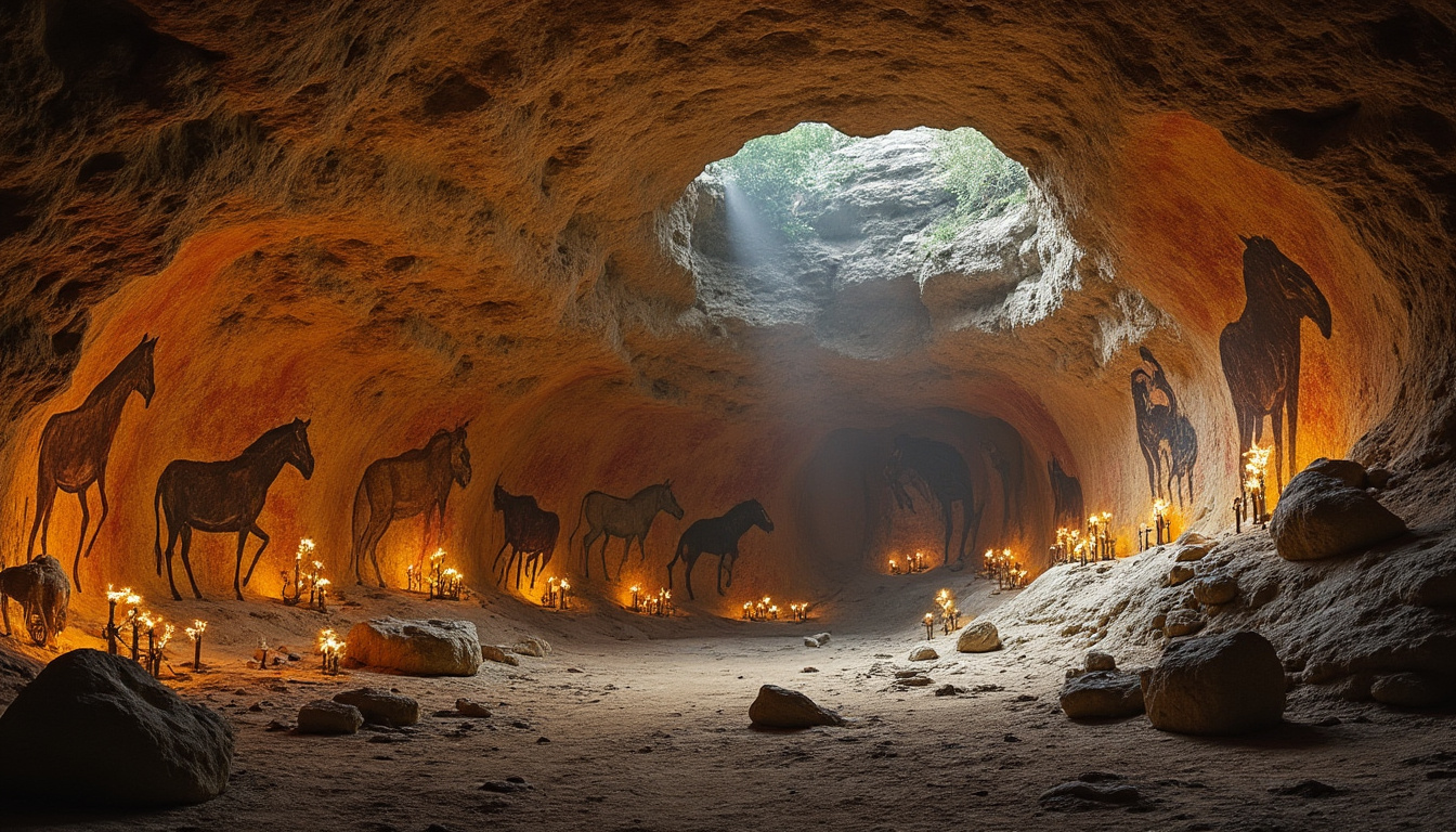 découvrez la grotte chauvet et ses peintures préhistoriques, un témoignage unique de l'art et de la vie il y a des milliers d'années.