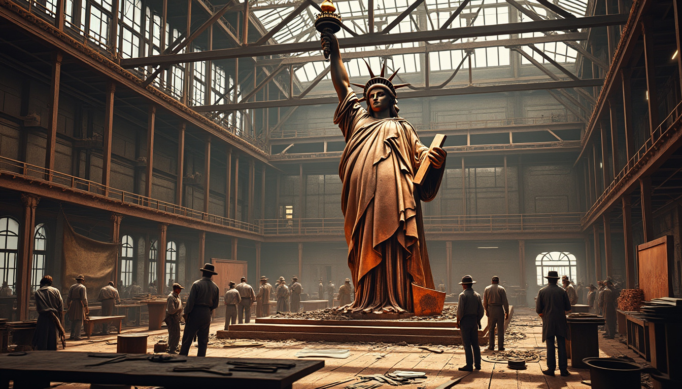 découvrez l'histoire fascinante de la statue de la liberté et embarquez pour un voyage au cœur de ce symbole emblématique de liberté et d'espoir.