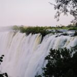 Vue d'une cascade