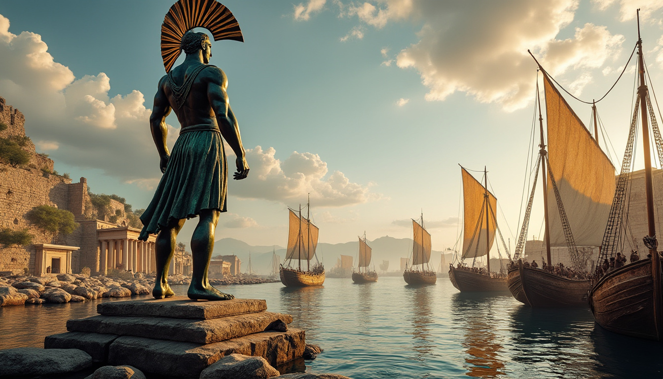 découvrez tout sur le colosse de rhodes, l'une des merveilles antiques les plus célèbres, son histoire fascinante, sa signification et son héritage culturel.