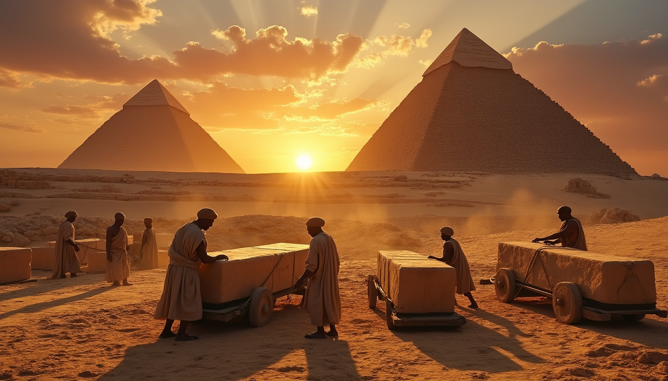 explorez les mystères captivants de la grande pyramide de gizeh et plongez au cœur de son histoire millénaire.
