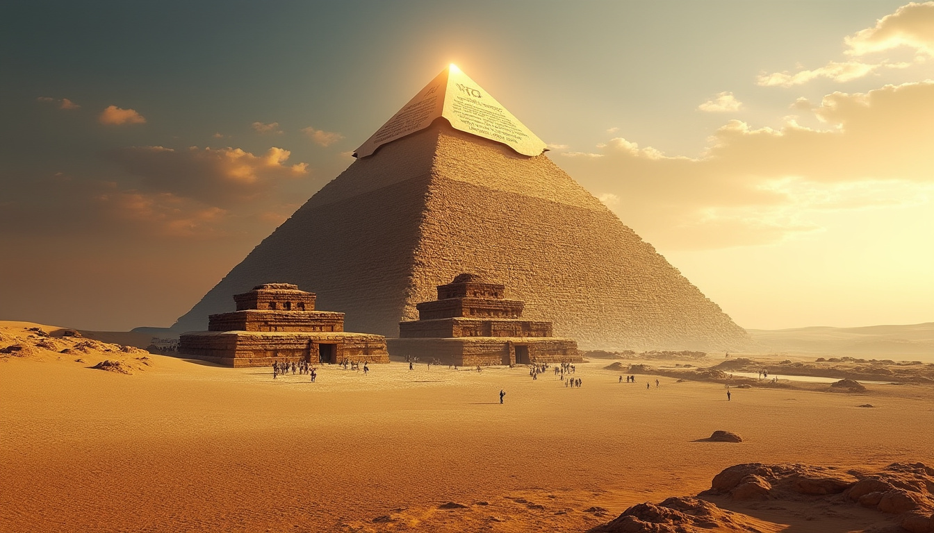 plongez dans les mystères captivants de la grande pyramide de gizeh et explorez ses secrets méconnus à travers une découverte fascinante.