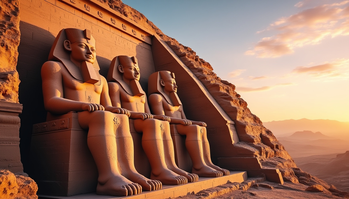 découvrez les secrets fascinants d'abou simbel, ses merveilles architecturales et son riche héritage historique qui témoignent de l'égypte antique.