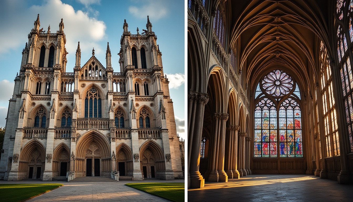 découvrez l'histoire fascinante et l'architecture remarquable de la cathédrale de chartres, un chef-d'œuvre gothique chargé de mystères et de beauté.